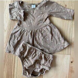 Colored Organics polka dot set